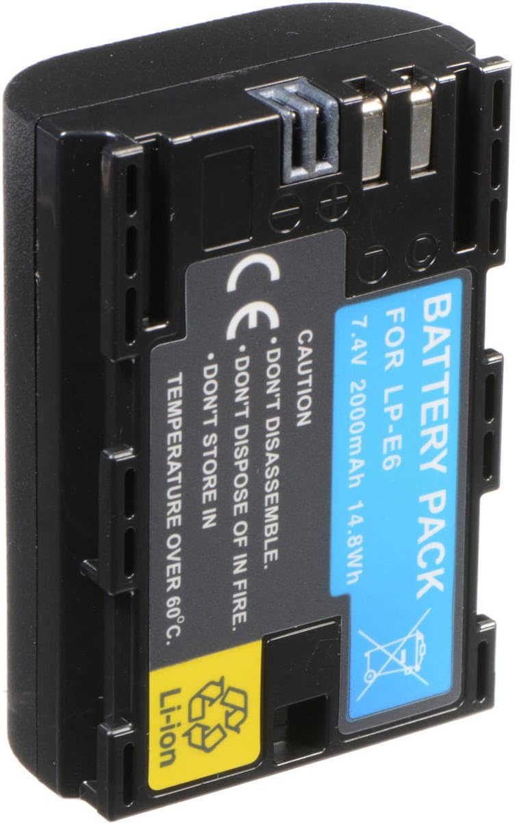 Blackmagic Design LP-E6 Battery for Pocket Cinema Camera 4K, Micro Cinema Camera, and Video Assist Monitor