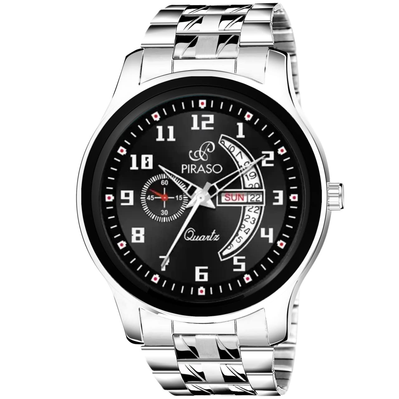 PIRASO PRCG 2828 Elegant and Smart Wrist Watch with Calendar Display for Boys-Men Analog Watch - for Men (B0BBW3W3TZ) Amazon Price History, Amazon Price Tracker