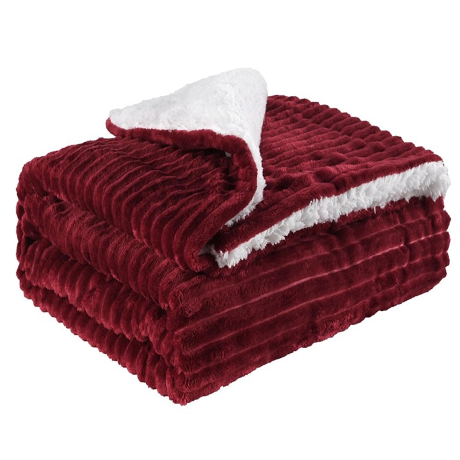Couverture en laine d'agneau douillette pour des soirées d'hiver cocooning