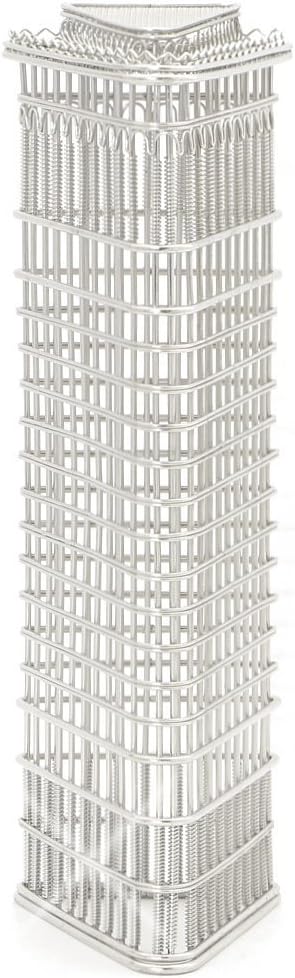 10" Steel Wire Flatiron Building Model Replica from Doodles Destinations Series Statues