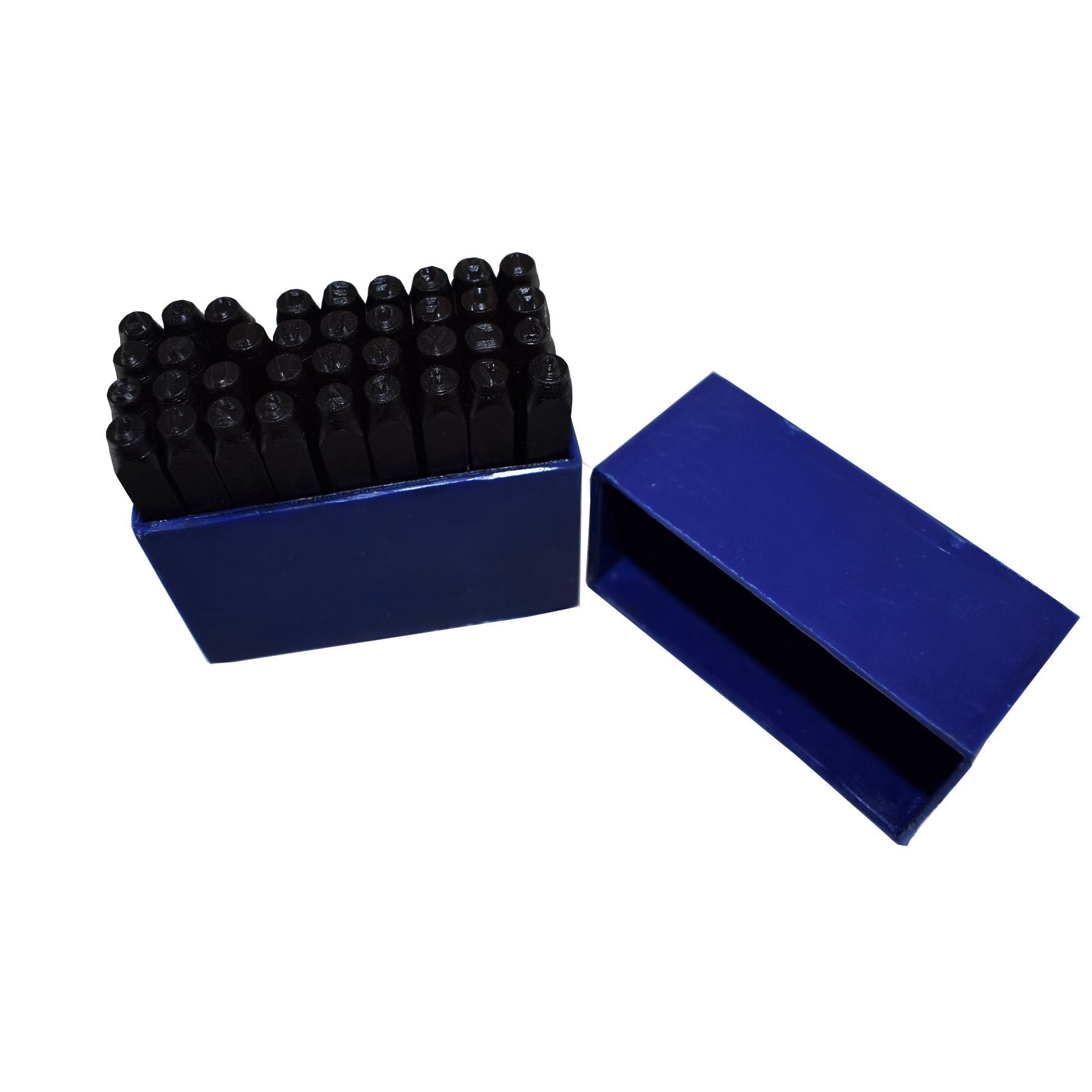 AB Tools-US Pro 4mm 36pc Number and Letter Stamp Set Metal Steel Marking Punch Stamps