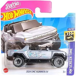 Hot Wheels 2024 GMC Hummer EV Meteorite Metallic Barbie The Movie