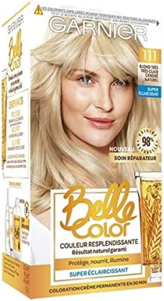 Garnier Belle Color No. 111 Very Light Blonde Natural Ash Amazon.co