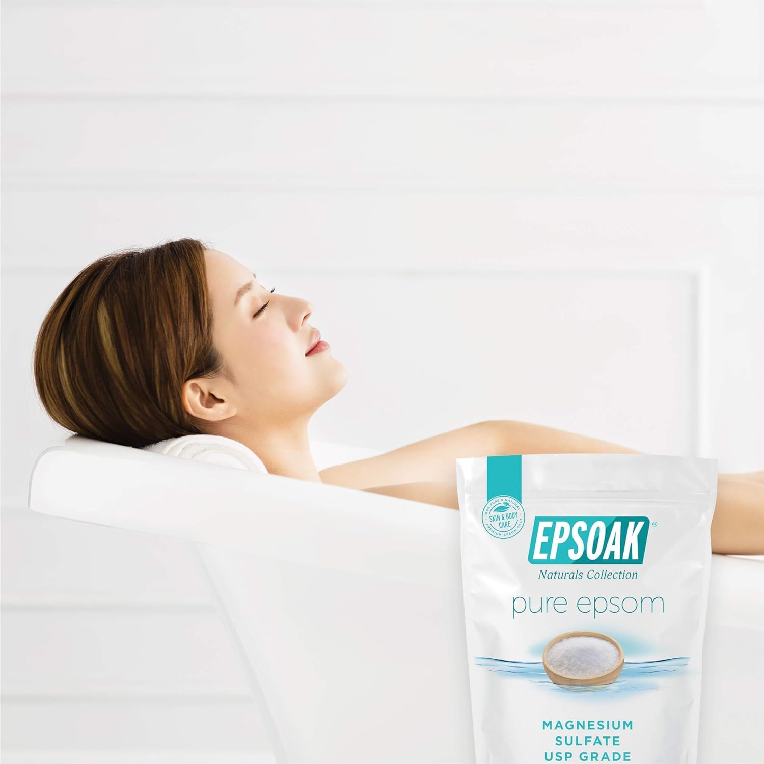 Epsoak Epsom Salt 5 lbs. Magnesium Sulfate USP