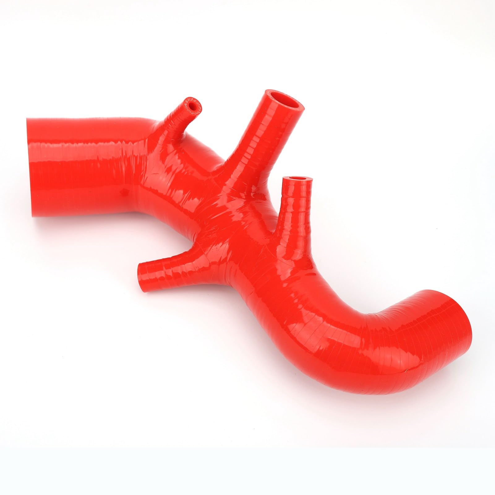 Tubo di Aspirazione in Silicone, Progettato per un Maggiore Flusso d'aria, Ricambio per SEAT R 1.8T BAM, Montaggio Diretto per Modelli 8L e TT 8N (rosso)
