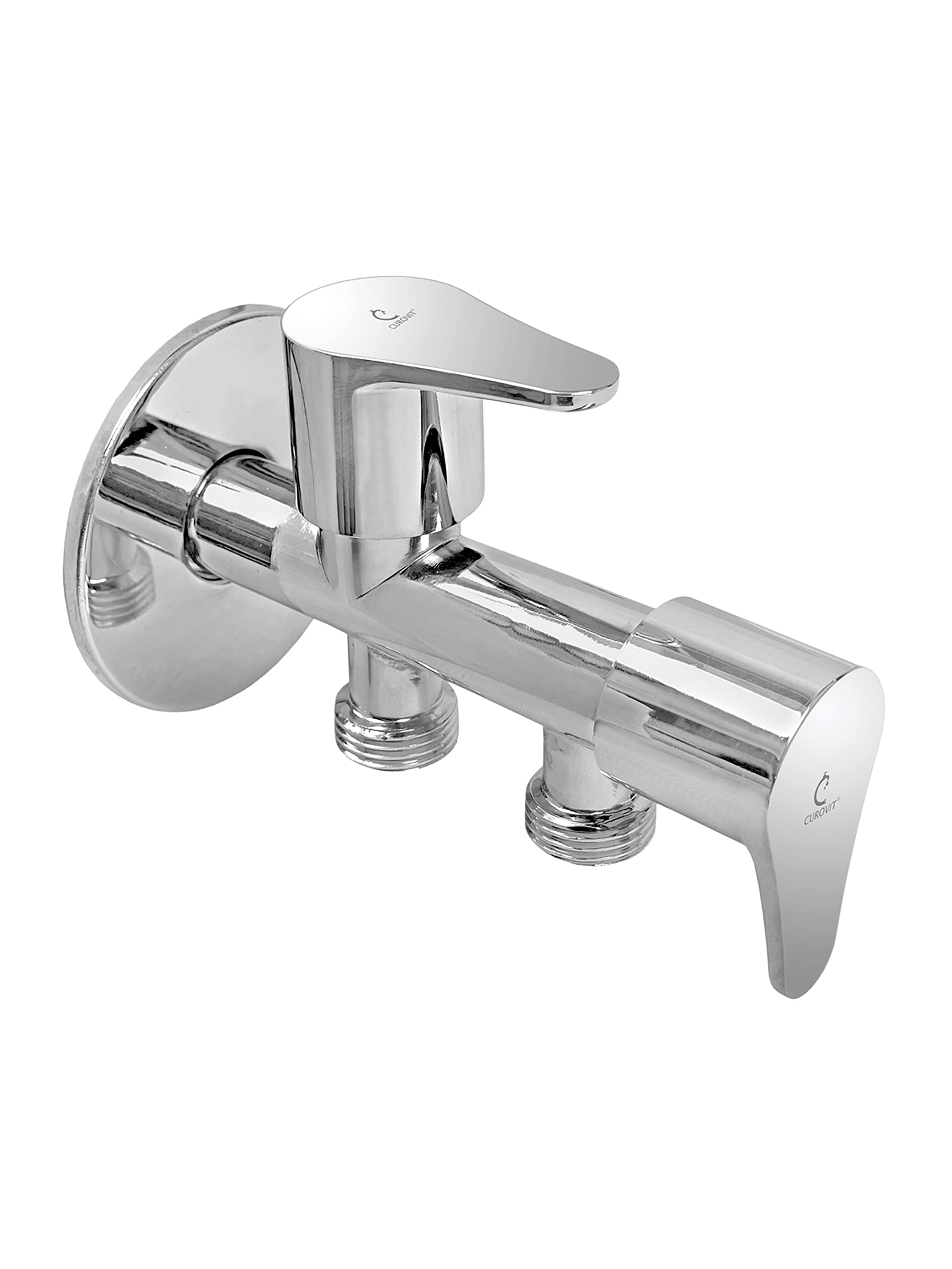 See full amazon price history chart for CUROVIT Torrent ZINC Alloy Wall Mounted 2 in 1 Angle Valve Silver in Color Chrome Finish with Wall Flange Use with Health Faucet & Hand Shower in Bathroom CUROVIT Torrent ZINC Alloy Wall Mounted 2 in 1 Angle Valve Silver in Color Chrome Finish with Wall Flange Use with Health Faucet & Hand Shower in Bathroom (B099ZRF7GF) Amazon Price History, Amazon Price Tracker