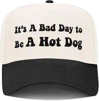 Funny Trucker Hats Embroidered Vintage Snapback Hat for Women Put It On My Husband's Tab Hats Gag Gifts Baseball Cap Red