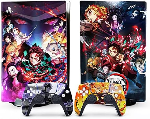 Stickers for Ps5 Controller Skin Digital Package, Suitable for Playstation 5 Shell Console and Controller, Durable, Scratch Resistant and Bubble Free B Style