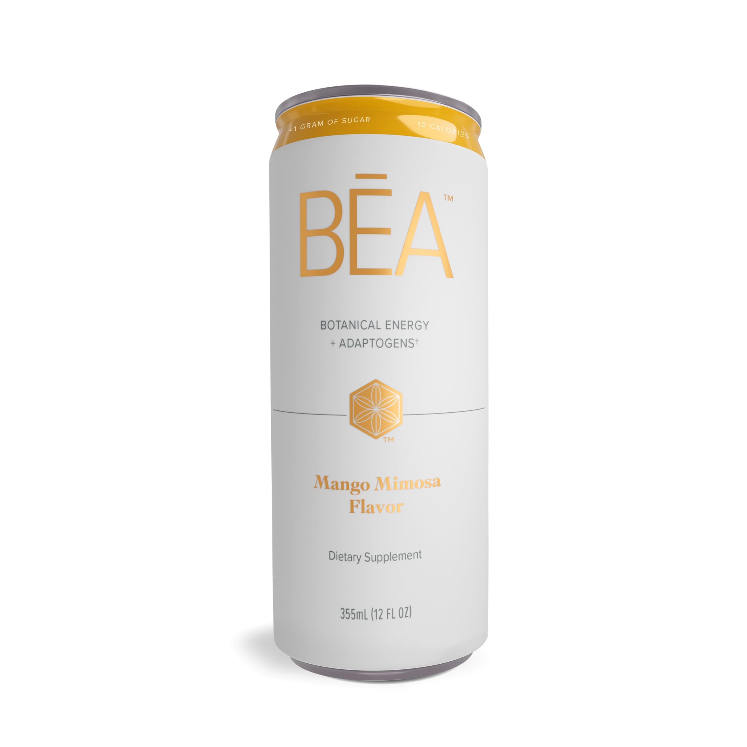 IsagenixBĒA™ Sparkling Energy Drink – Botanical Energy + Adaptogens – Mango Mimosa (12 Servings)