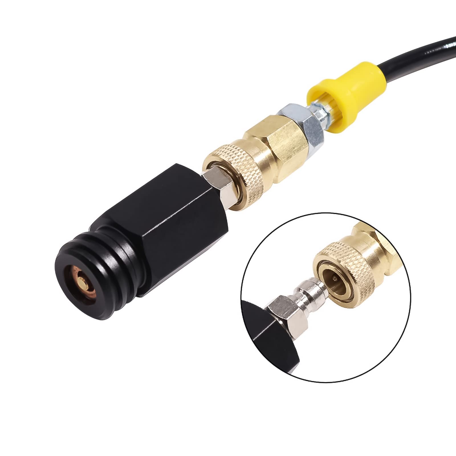 Tubo Per CO2 Ad Alta Pressione - Flessibile Per Serbatoi E Macchine, Adattatore Universale