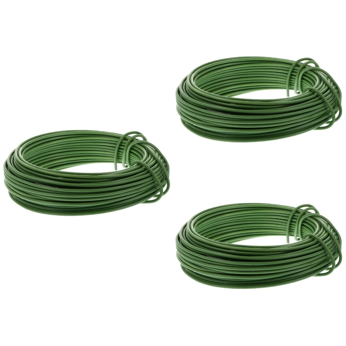 GANAZONO 3rotoli Legature per Piante Riutilizzabile Strumento di Giardinaggio per Fissaggio Sicuro e Pratico di Piante Rampicanti e Viti