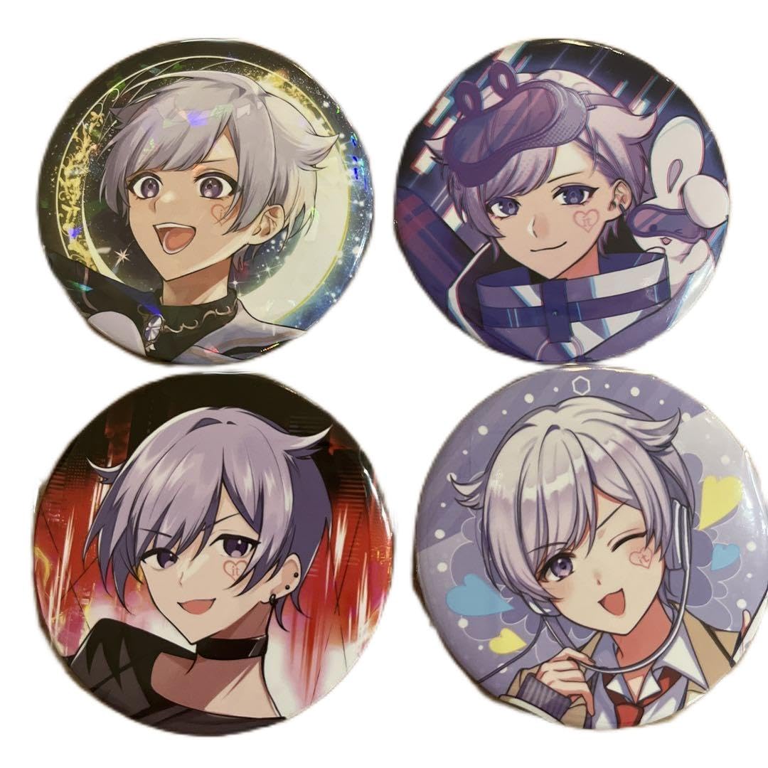 Amazon.co.jp: いれいす ランダム缶バッジ 第13弾 初兎 4点セット