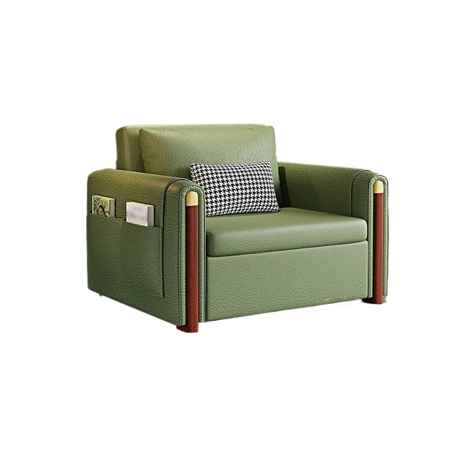 Fotel rozkładany Składana sofa, rozkładany fotel, nowoczesna rozkładana sofa z rozkładanym łóżkiem i schowkiem do salonu, sypialni, balkonu