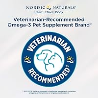 Vista 8 de Nordic Naturals Omega-3 para mascotas, sin sabor, 16 onzas, 1380 mg de omega-3 por cucharadita, aceite de pescado para perros grandes a muy grandes