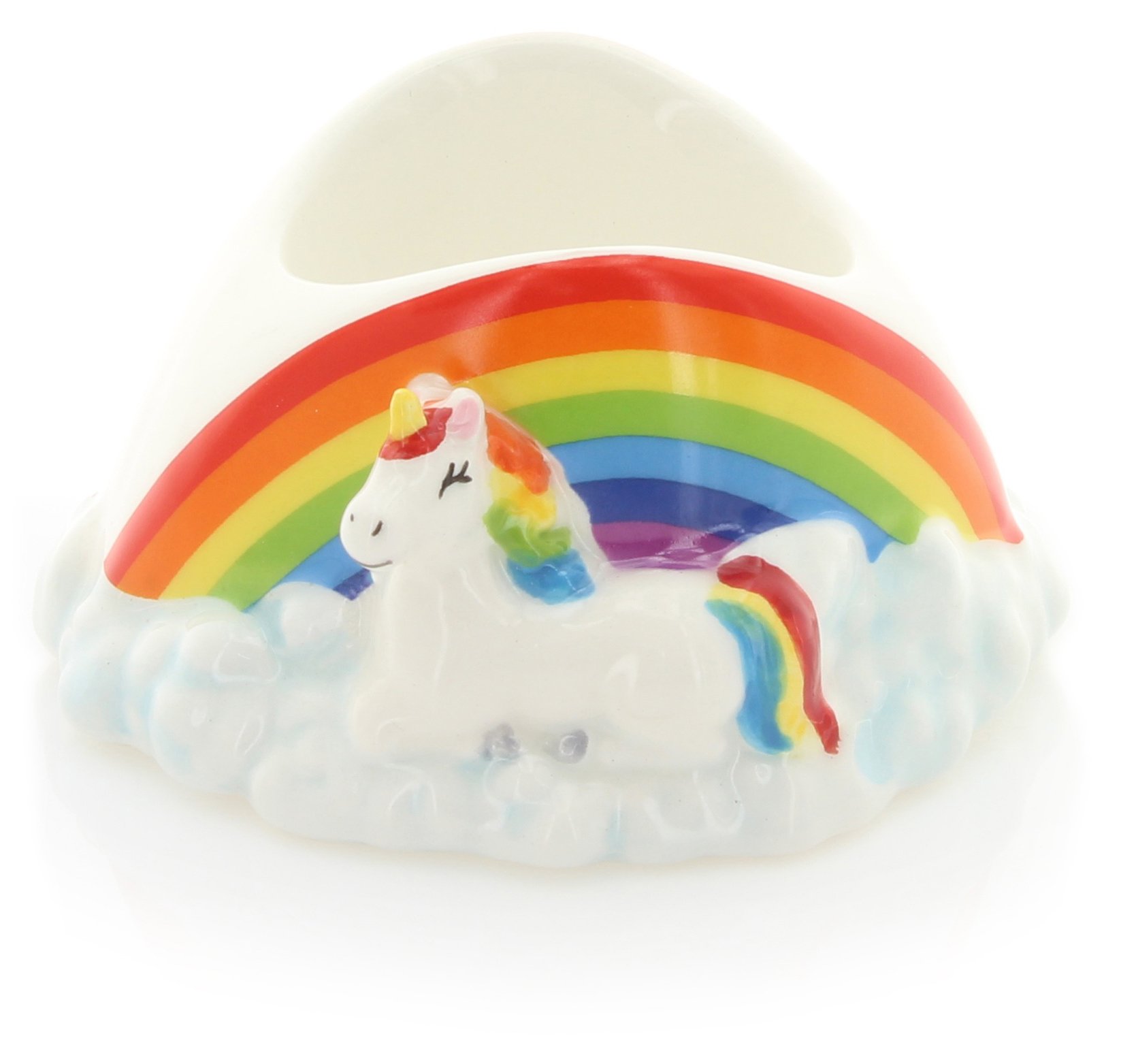 Puckator Multicoloured Egg16 Egg Cup Unicorn Ceramic