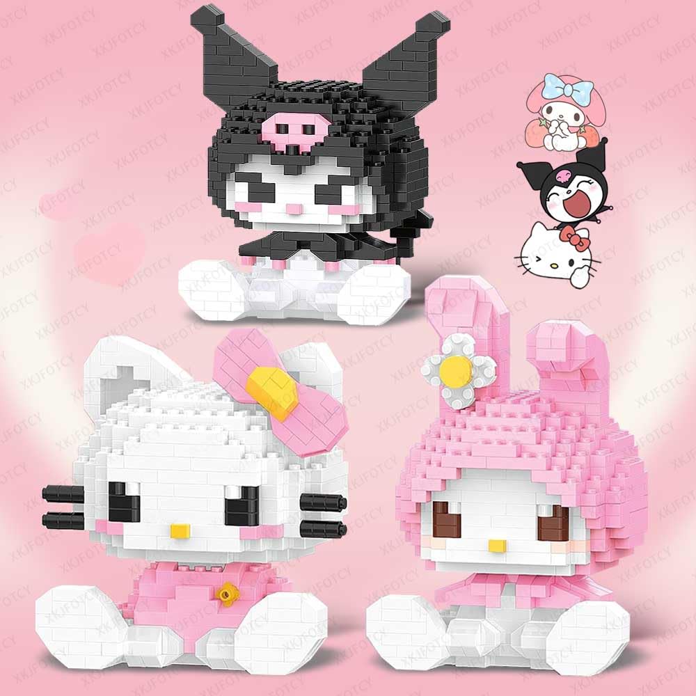 Cute Anime Micro Building Blocks Set,Kawaii Mini Figures Collection Building Gifts,Cartoon Bricks Block Puzzles Set for Adult Kids