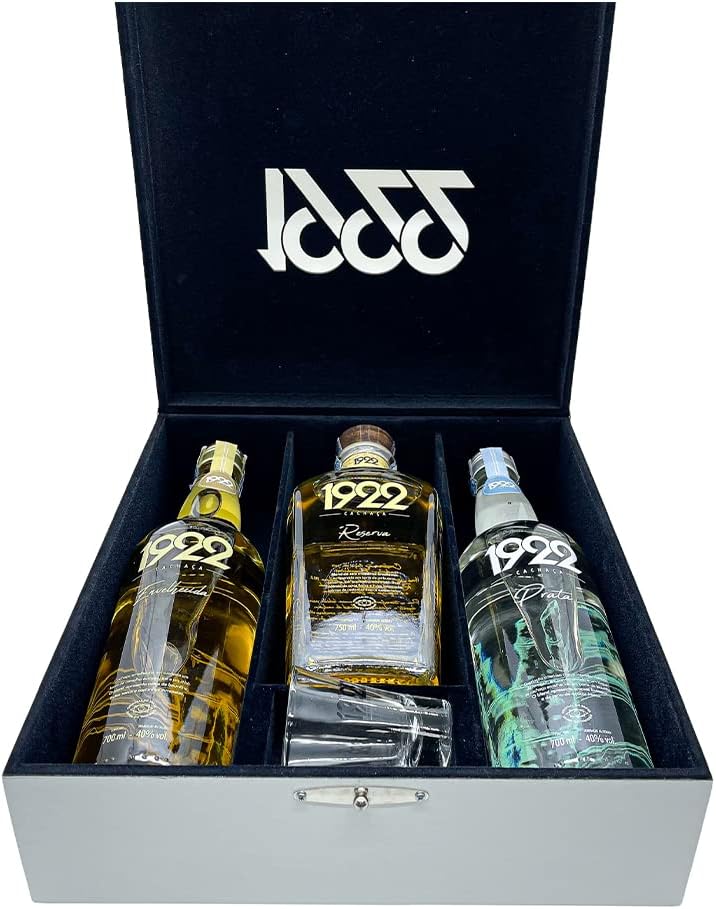 Kit Presente Cachaça Brasileira 1922