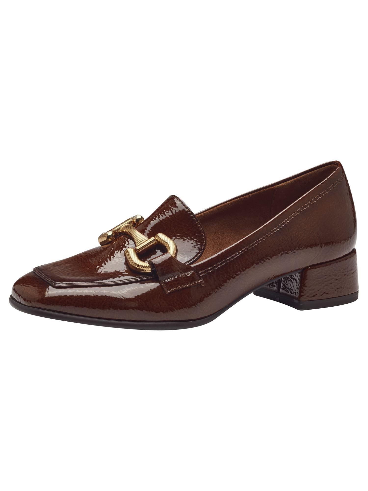 Tamaris Women's Slippers, Women's Slip-on, touchit Footbed, Cognac, 4 UK