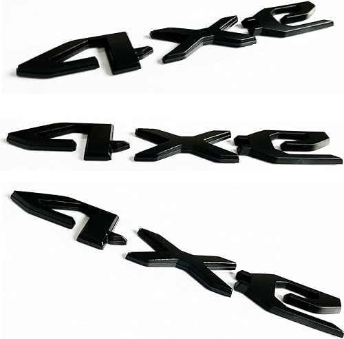 Miniatura 5 de 4xe Emblema de repuesto para Jeep Wrangler 2021-2023 Puerta Oscilante Trasera 4Xe Calcomanías Calcomanías 68490886AB (negro)