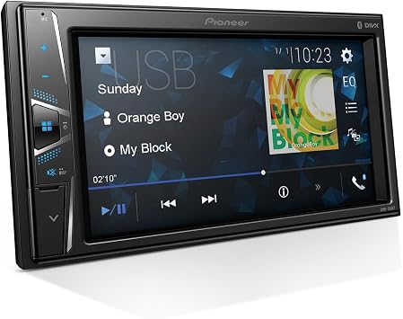 Pioneer MVH-AV290BT 6.2 Double-DIN In-Dash Digital Media A/V Receiver with Bluetooth by Pioneer