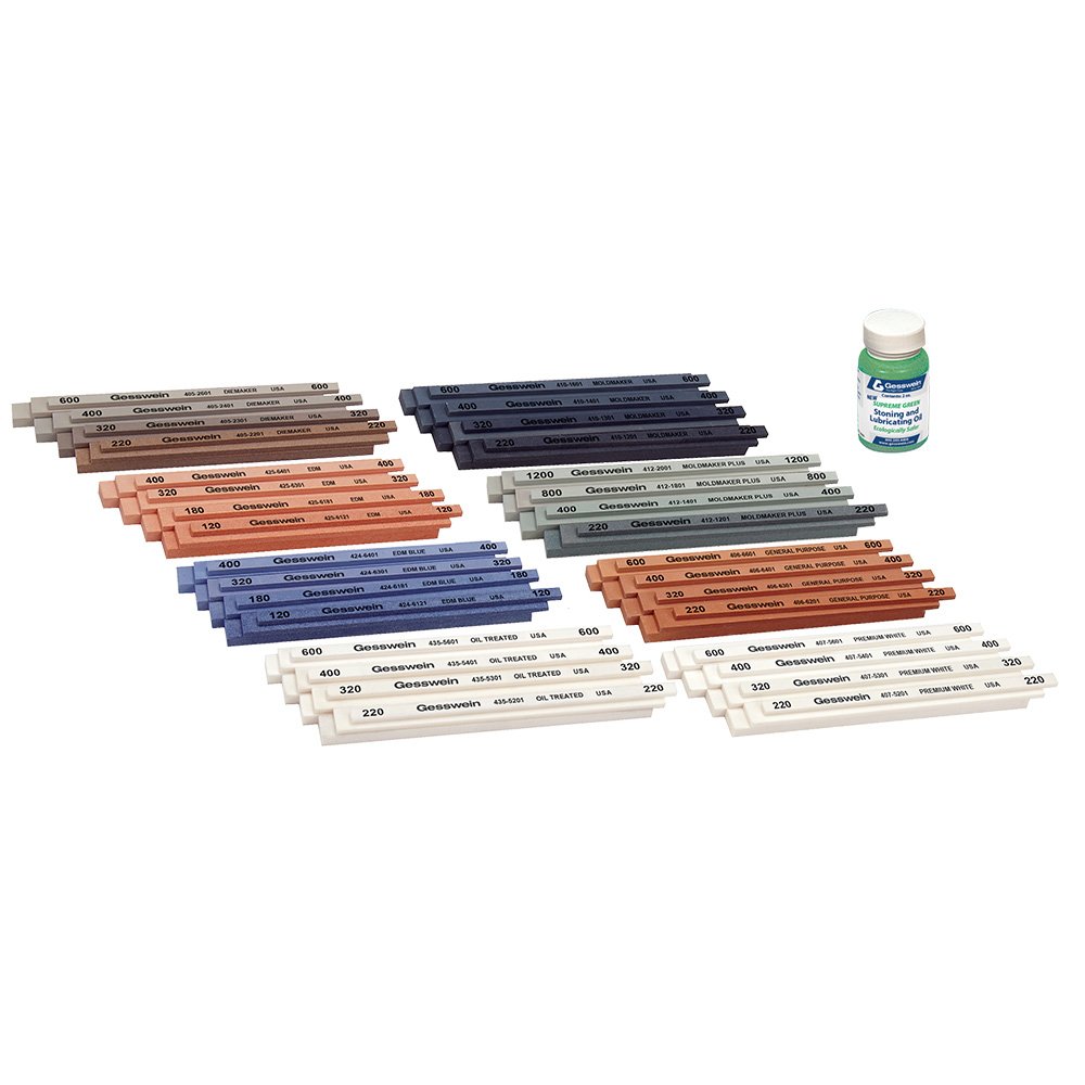 Gesswein Discovery Finishing Stone Set - 96 Piece