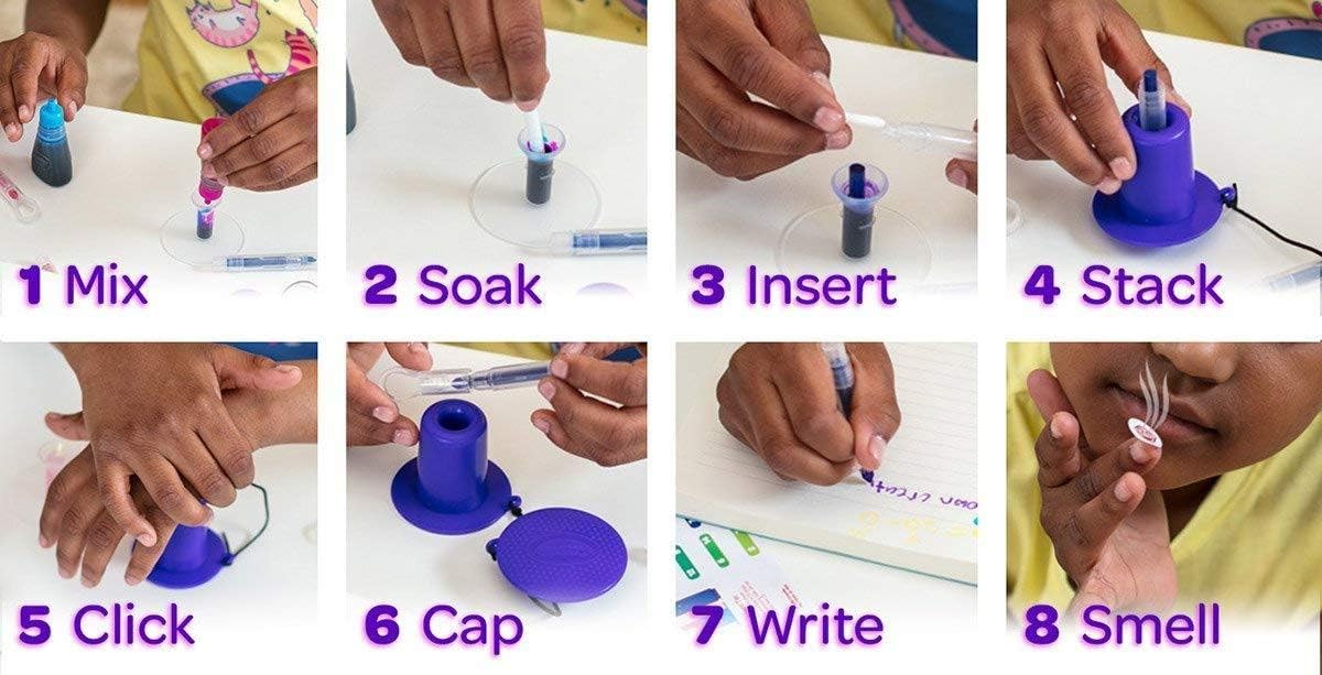 Crayola Mini Neon Marker Maker, 36 Scented Markers, Gift for Kids, Ages 6, 7, 8, 9