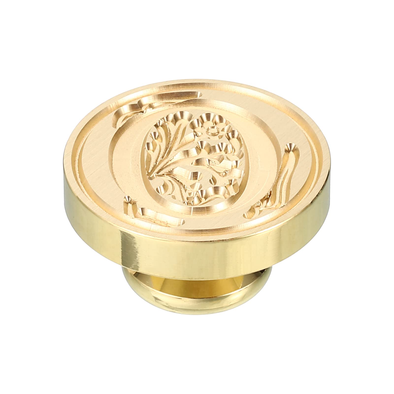 PATIKIL Alphabet O Wax Seal Stamp, Initial Letter Sealing Wax Stamp Classic Retro Brass Head for Envelope Invitation Cards - Image 3