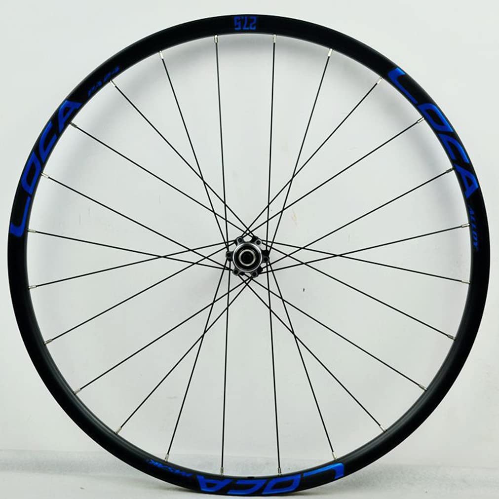 Generic Mountain Bike Wheelset 26/27.5/29 Pollici Leggero in Lega di Alluminio Cerchio 24H Mozzo Freno A Disco MTB Ruota Set Ruote di Bicicletta A Sgancio Rapido Fit