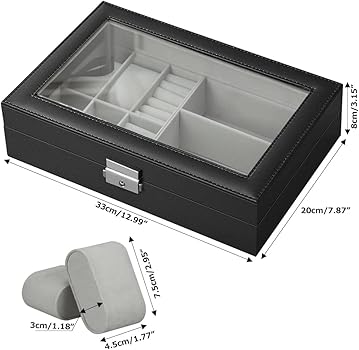 Amazon.co.jp: SOUKENGEN 腕時計収納ケース 腕時計収納ボックス