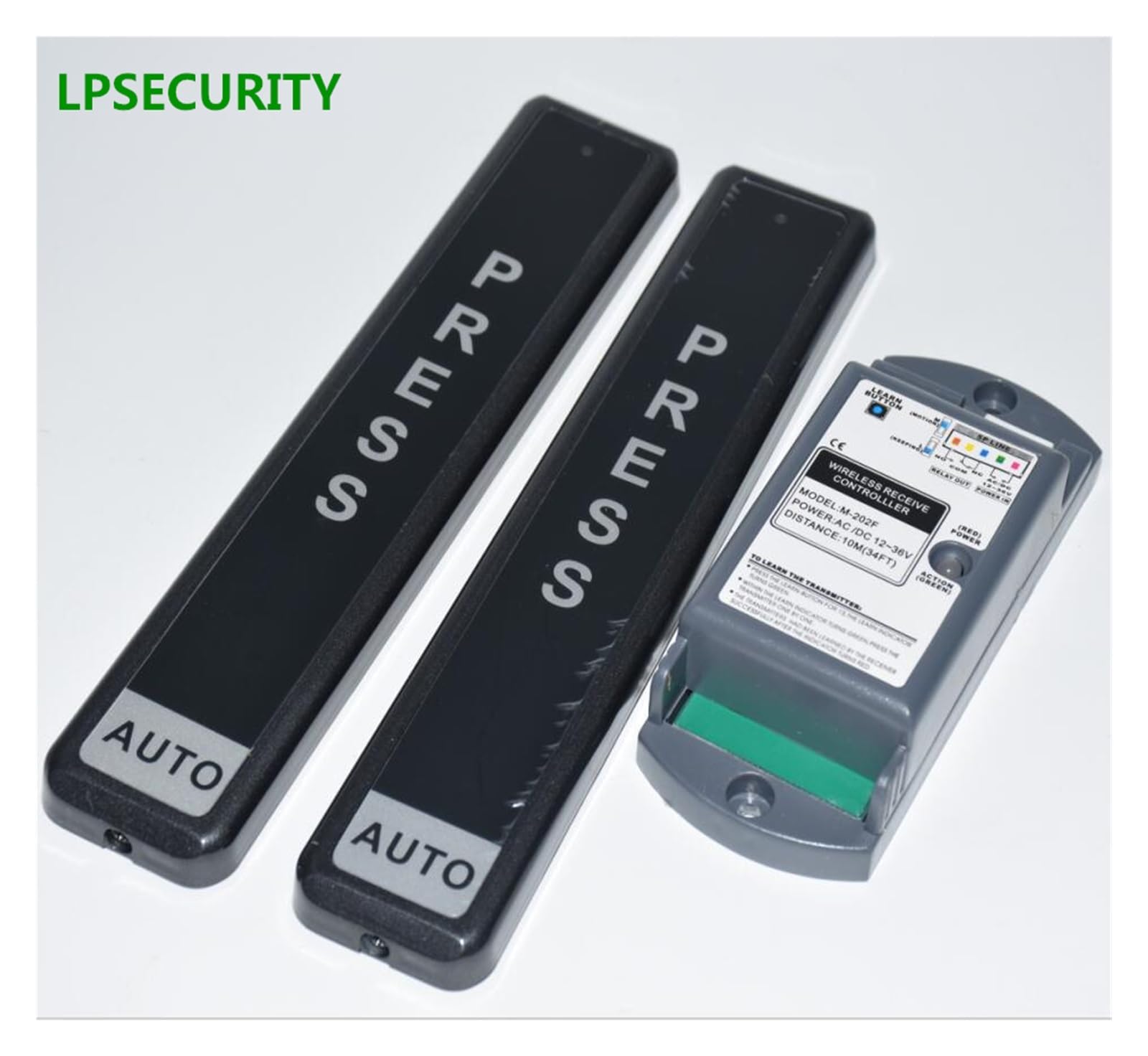 Kit Cancello Automatico, Pulsante di uscita dell'interruttore del telecomando dell'interruttore di controllo remoto della porta senza fili della serratura della porta dell'apriporta automatico del can