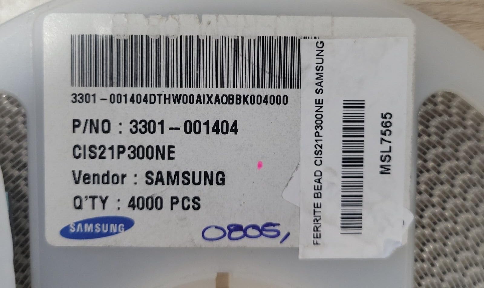 (50 PC) CIS21P300NE SMASUNG FERRITE Bead 30 OHM 0805 1LN