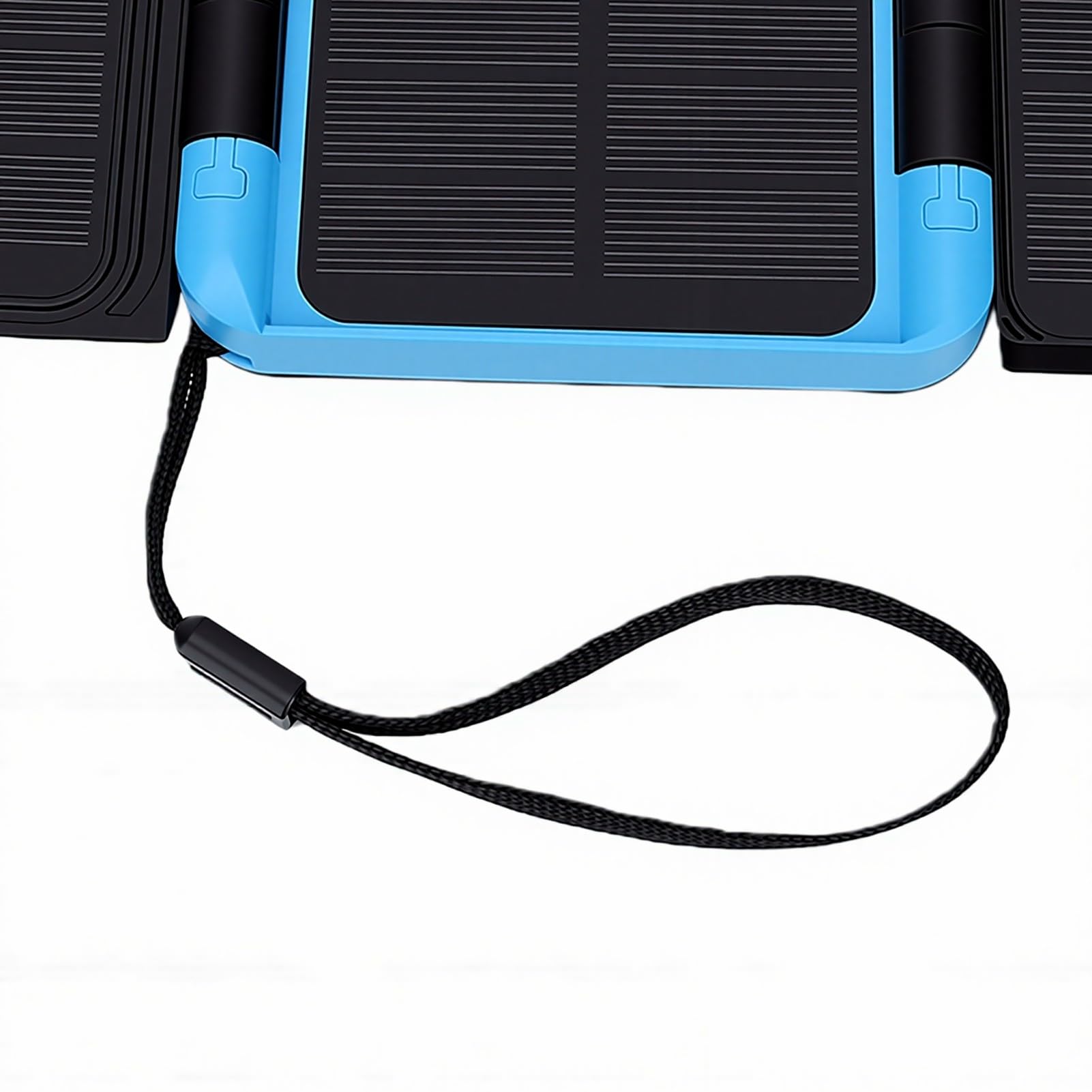 ViaGasaFamido Caricabatterie Solare di Emergenza con Ricarica Rapida PD per Dispositivi, Power Bank da 10000 MAh per Campeggio e Uso Esterno, Pannello Solare Pieghevole,