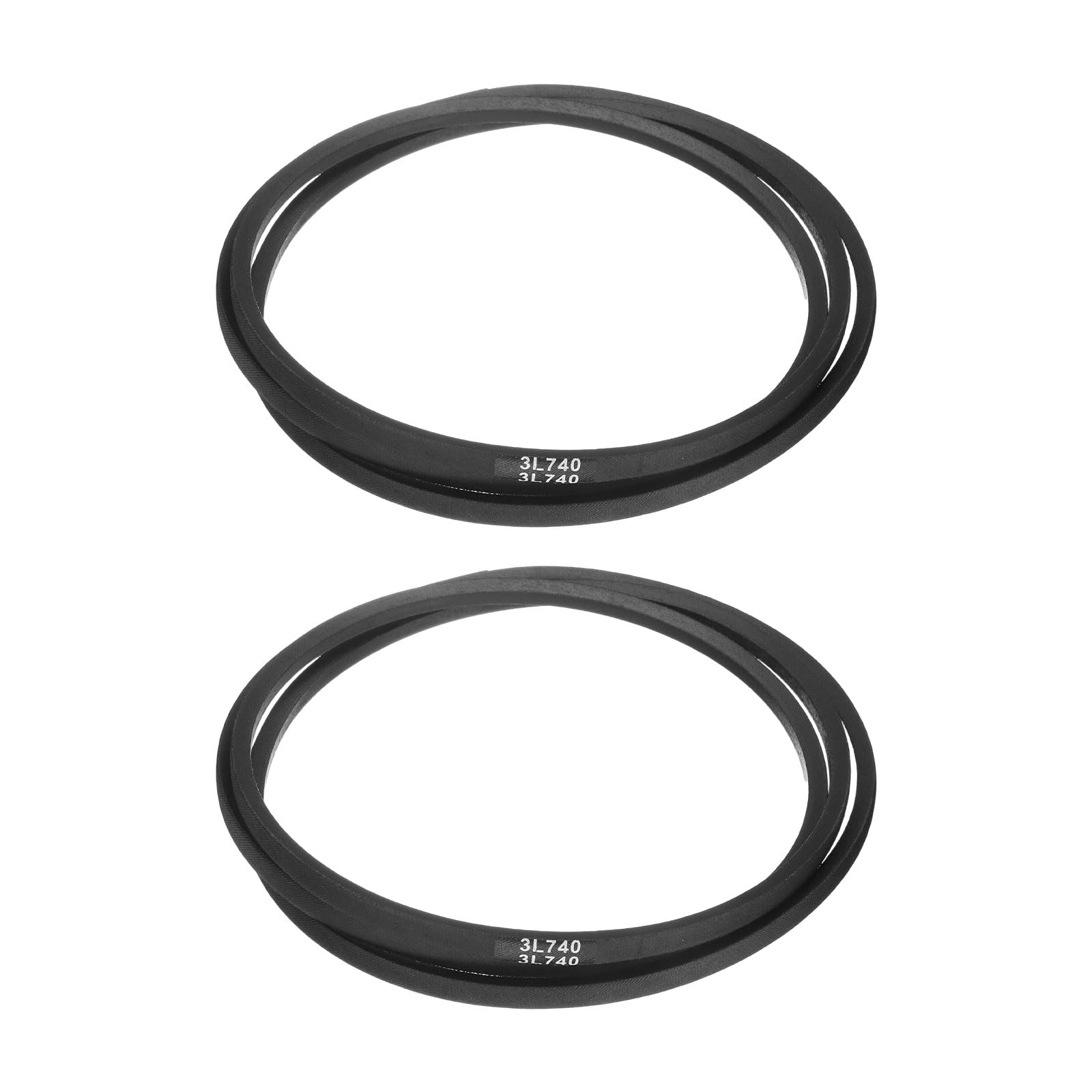 uxcell 3L240 Classic Wrapped Rubber V-Belt, 24"(610mm) Outside Circumference, 3L Profile V Belt 3/8" Width 7/32" Height — view 219