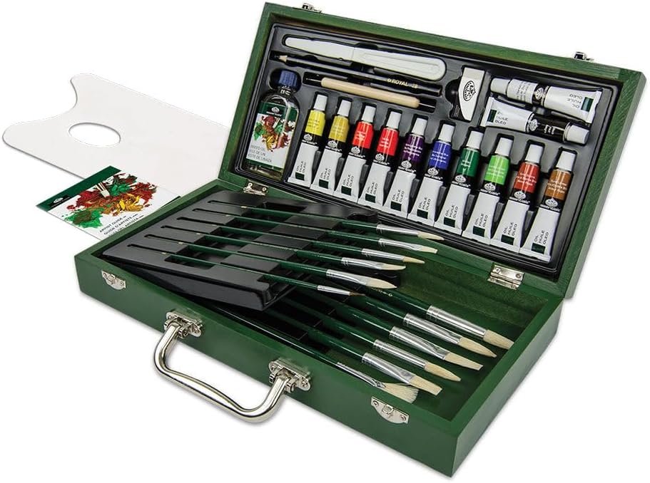 Royal & Langnickel RSET-OIL2000 Regis Oil Color Painting Box Set