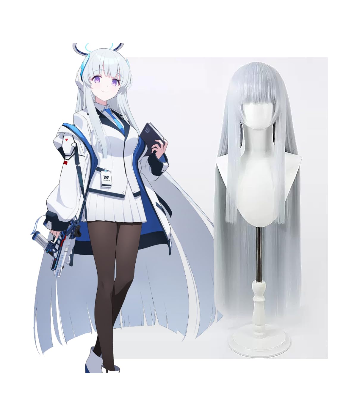 Amazon.co.jp: [YATU] ブルーアーカイブ うしお 生塩 ノア コスプレ 