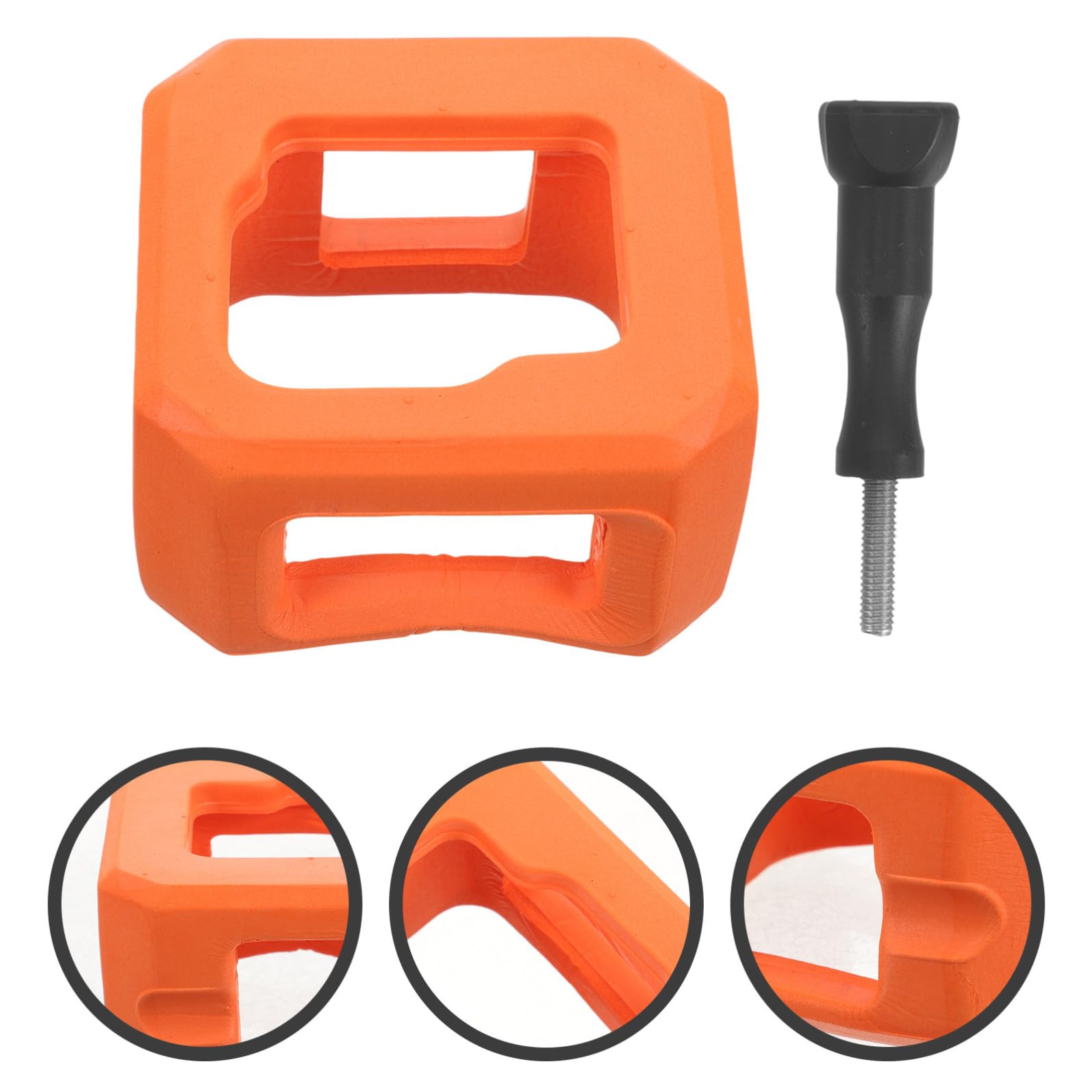 Toyvian 4juegos Funda Flotante para Cámara Mini Accesorio Marco De Protección para Uso Agua para Fotografía Subacuática y Deportes Acuáticos