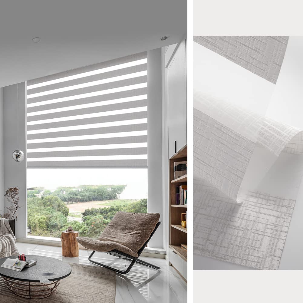 Amazon.com: ZSHINE Motorized Zebra Shade Width(23-95 inch