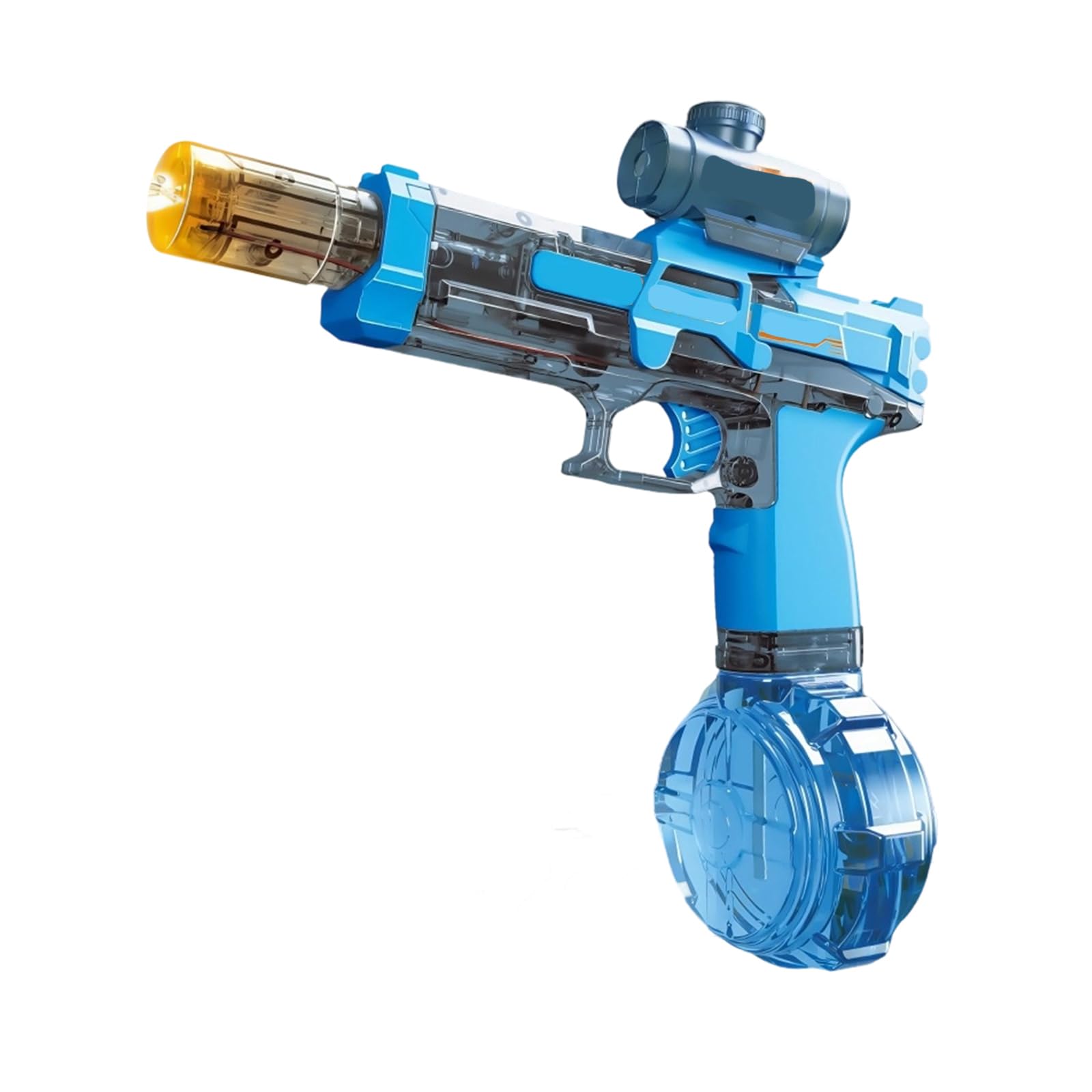 Electric Water Gun for Adults Kids Automatic Water Gun Pistols Rechargeable Water Blaster for Outdoor Beach Pool Party (Blue)