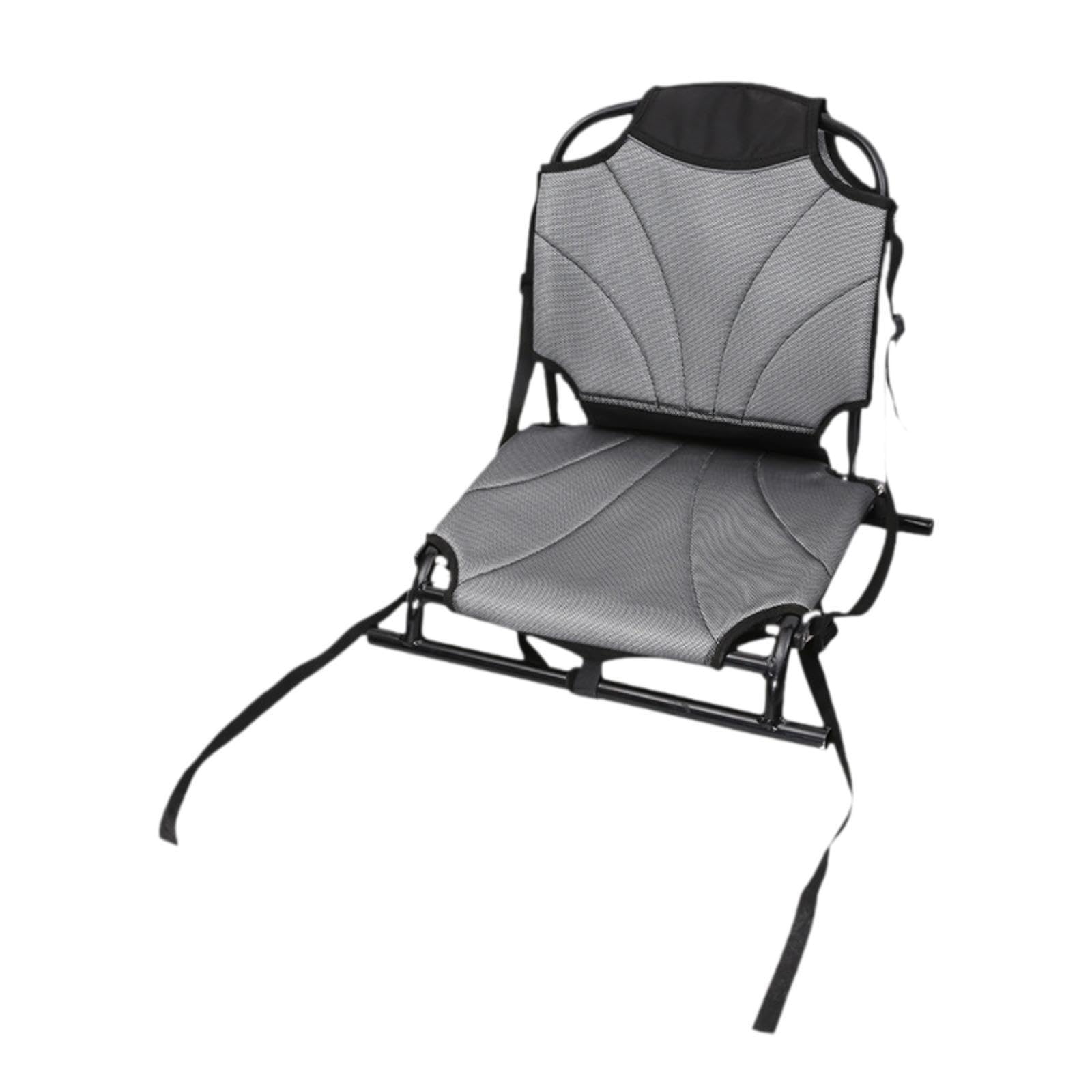 Asiento de kayak plegable Asiento de canoa compacto de repuesto Respaldo ajustable Ofrece comodidad Experiencia de canotaje cómoda Reemplazo de bote de rafting versátil