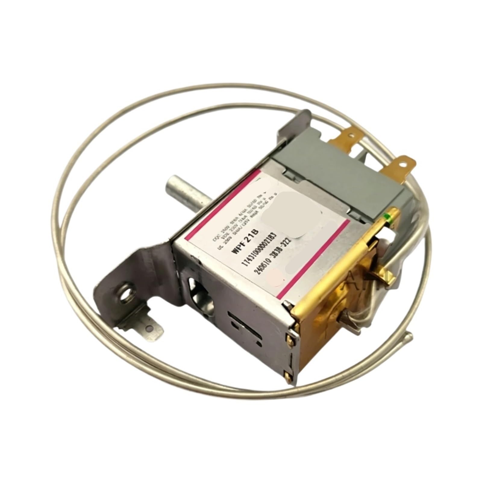 Termostato De Descongelación De Refrigerador, for Refrigerador BC-50C Interruptor De Termostato WPF21B, Regulador De Temperatura Mecánico BC-50M Calentador De Descongelación Accesorio Para