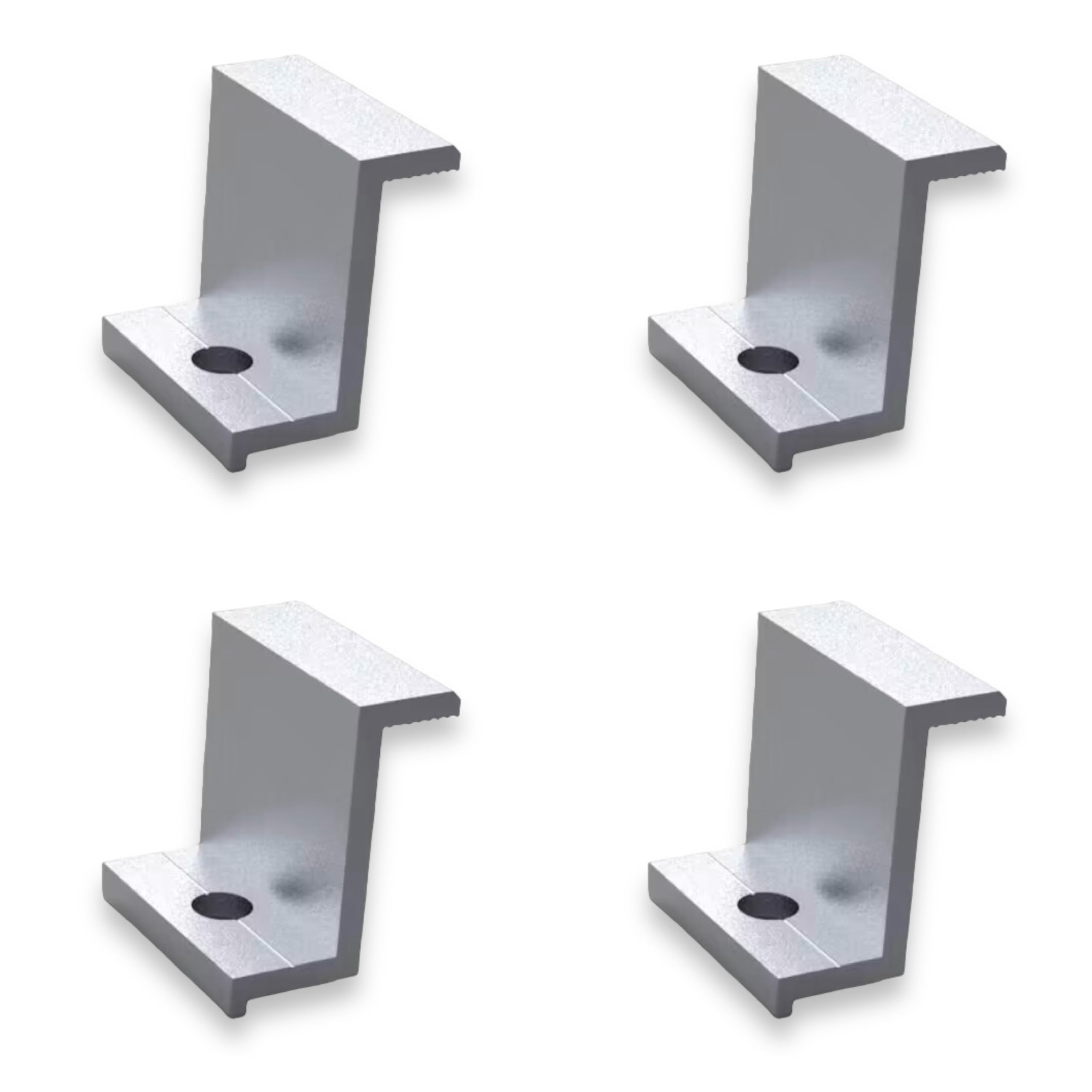 Pince D’extrémité Pour Panneaux Solaires – 30/35/40 Mm, En Aluminium, Support De Module Photovoltaïque, TEOV