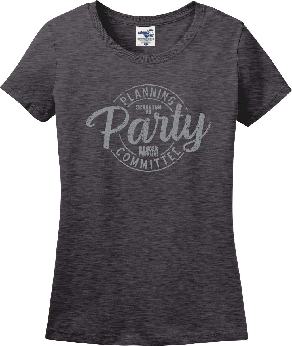 Utopia SportParty Planning Committee Dunder Mifflin Paper Company Scranton PA Missy Fit Ladies T-Shirt (S-3X)