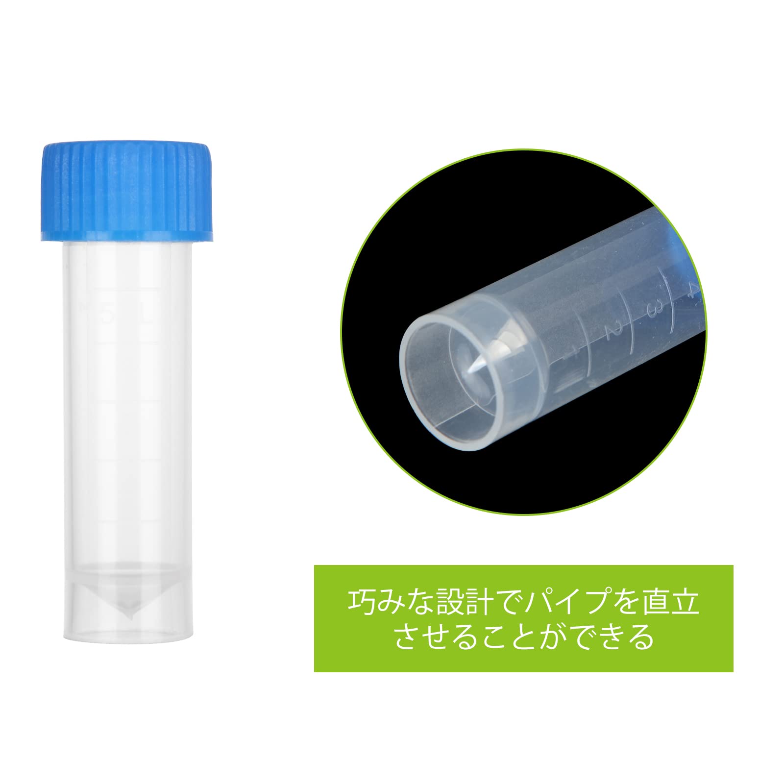 試験管 5ml (12x75x10mm) 100本+10本セット 6-297-09 ねじ口試験管 φ16.5×105×φ10.0mm 12mL 1箱（100本入