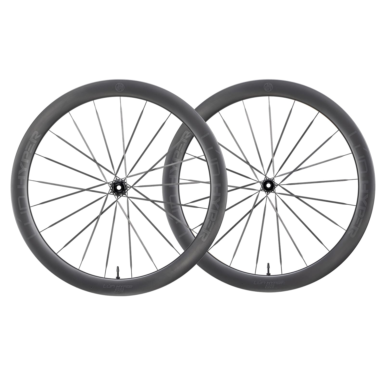 WINSPACE Hyper 5 Road Bike Carbon Spoke Wheels 700C Ultralight Disc Brake Clincher 40/50/60mm Carbon Wheelset Tubeless Ready Cycling Wheel