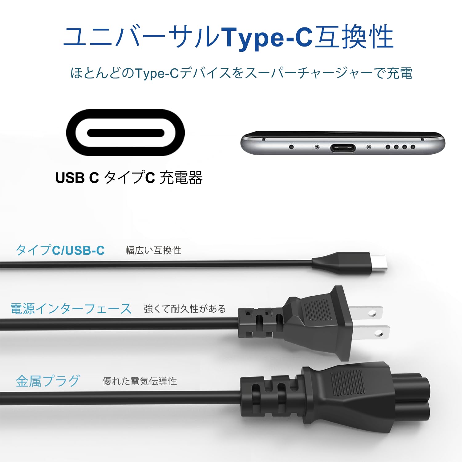 Amazon.co.jp: 【45W USB-C 充電器】Chromebook充電器 クロームブック