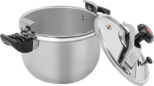 Miniatura 7 de Olla a presión, olla a presión de acero inoxidable 201 57911222640L 60 Kpa olla a presión de alta seguridad de gran capacidad con tapa de fácil