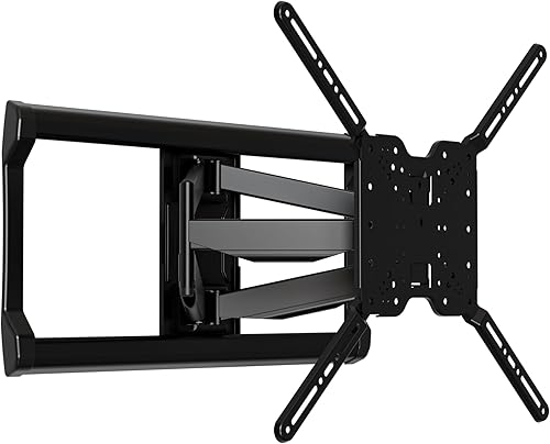 Sanus full-motion TV Soporte de pared para televisores de 37" a 80" amplía 18" y se adapta a Studs hasta 24"Patrones de Bracket Única para LED, LCD,