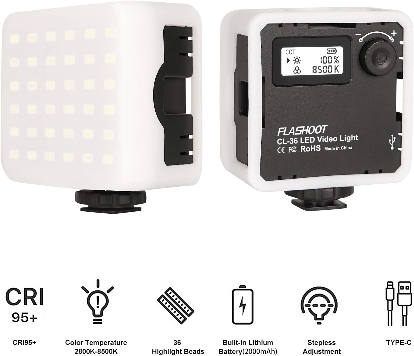 Gеt Chеар Prісе Video Conference Lighting Kit,FLASHOOT Laptop Light with Suction Cup & Tripod & Extension Pole for Video Conferencing,Remote Working,Zoom Call,Self Broadcasting,Online Meeting,Photography,Live