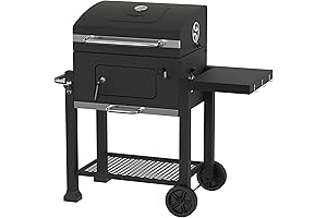 Heavy Duty 24-Inch Charcoal Grill: Your Backyard Grilling Powerhouse