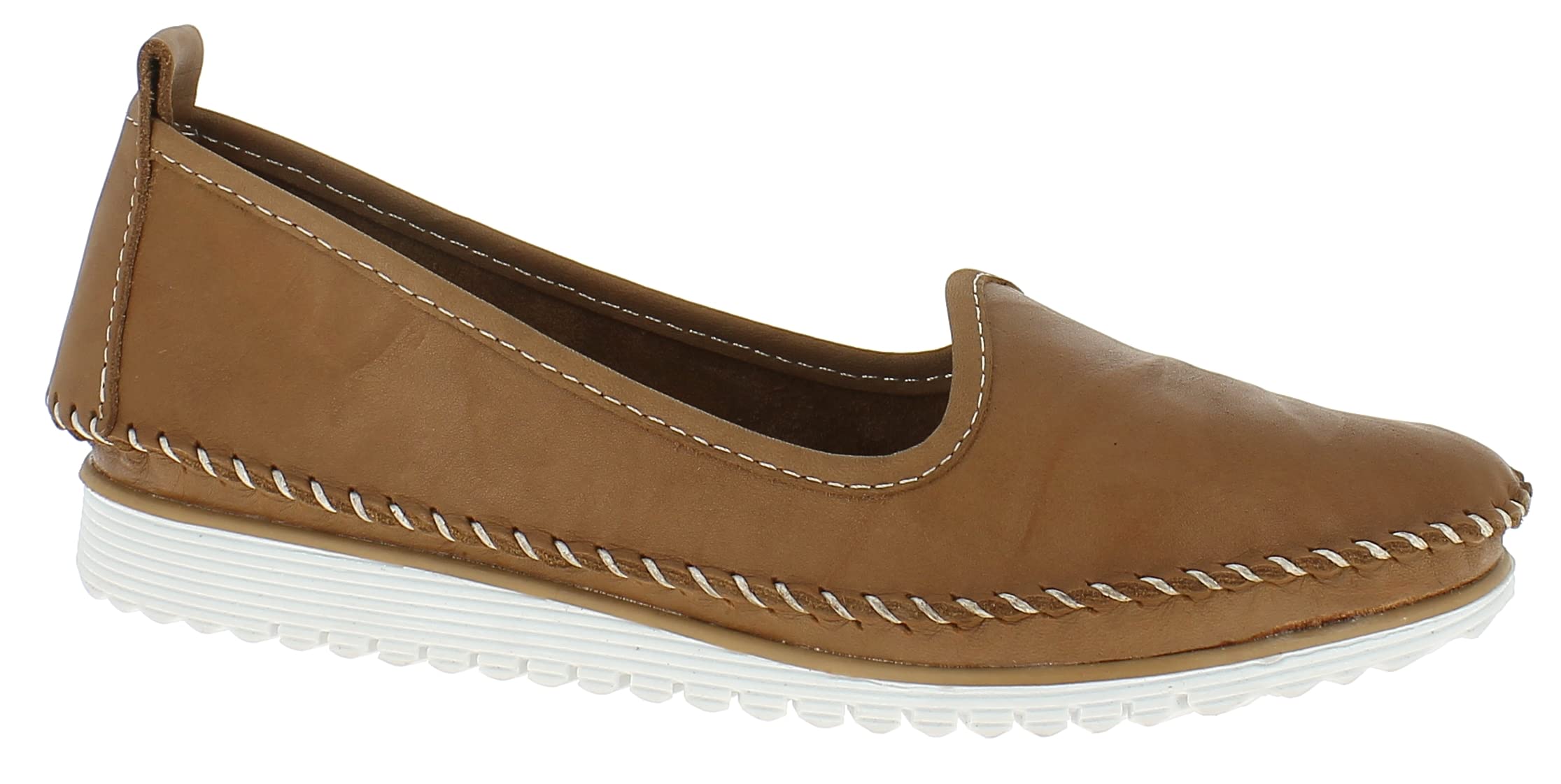 Andrea Conti Women's Slippers, Brown, 37 EU, Brown, 5 UK